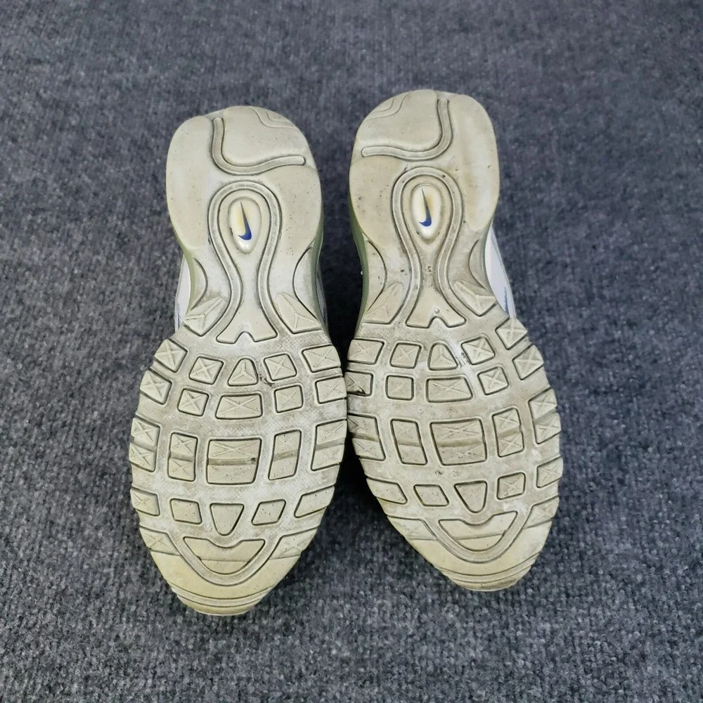 Nike Air Max 97 GS Shoes Youth Kids Size 6Y White‎ Blue Spruce Aura CT1965-400